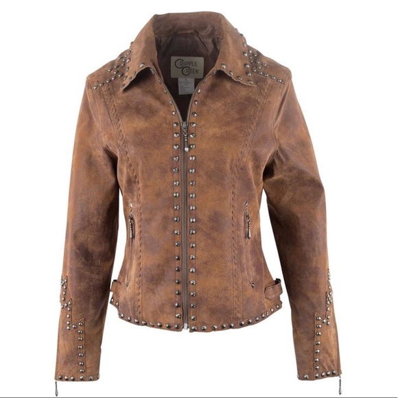 Cripple creek leather jacket Clearance